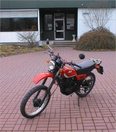 Der Virus ging ab, XT250!!